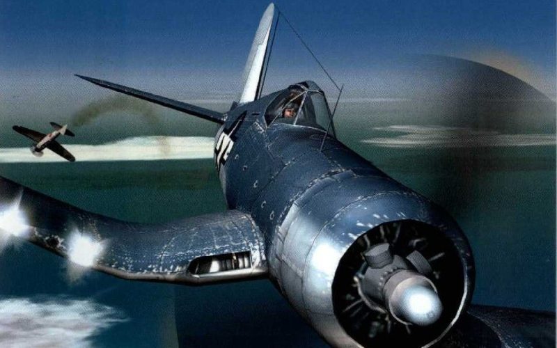 Corsair en la carátula del juego físico